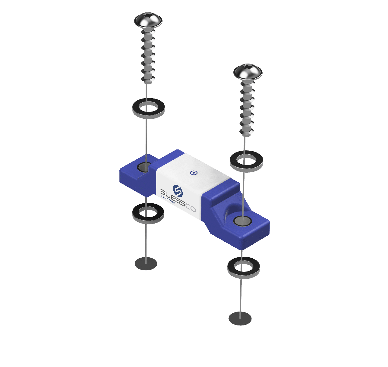 1.Montageschritt beim Anschrauben von SuessCo Sensor